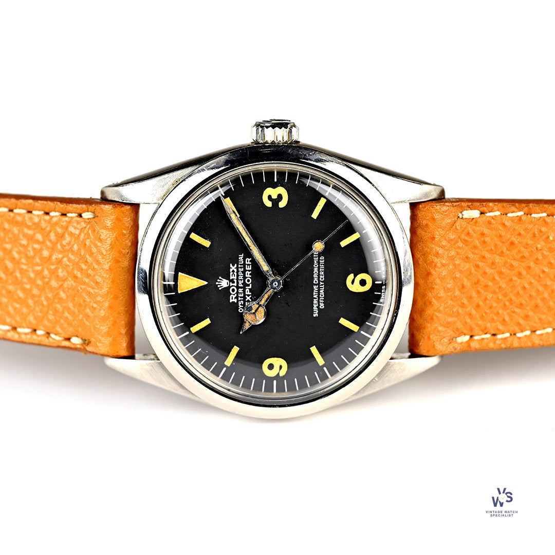 Rolex Oyster Perpetual Explorer - Model Reference 1016 - Black Mk1