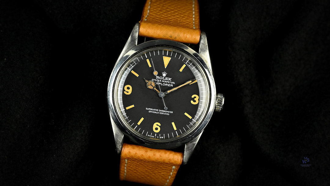 Rolex Oyster Perpetual Explorer - Model Reference 1016 - Black Mk1