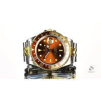 Rolex GMT Master 2 Rootbeer Automatic - S/S and Yellow Gold - Model ref: 16713 - c.1993 - Vintage Watch Specialist