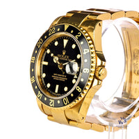 Rolex GMT Master II 18K Yellow Gold - Vintage Watch Specialist