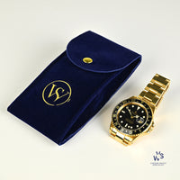 Rolex GMT Master II 18K Yellow Gold - Vintage Watch Specialist