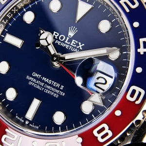 Rolex GMT Master II - Pepsi in White Gold - Blue Dial - Reference 126719BLRO - Unworn 2021 - Vintage Watch Specialist