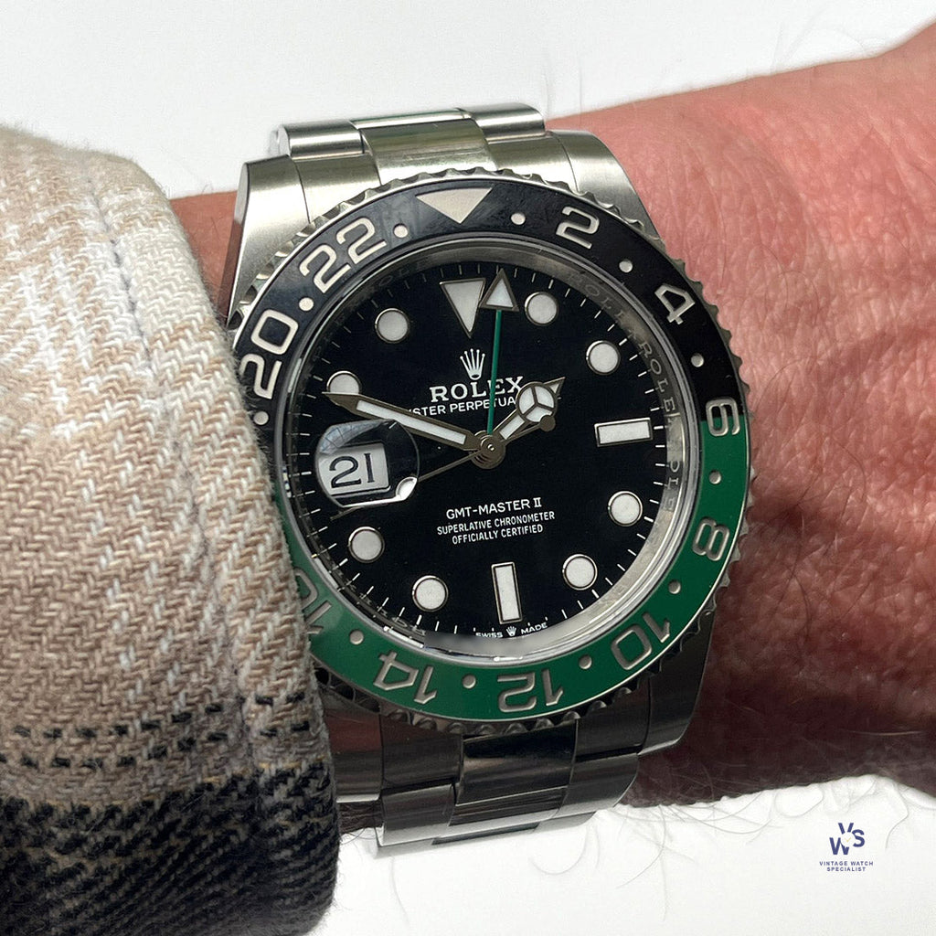 Rolex GMT Master II (Sprite) - Vintage Watch Specialist