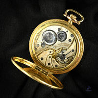 Rolex Gold Plated Pocket Watch - Sunburst Dial - Breguet Numerals - Vintage Watch Specialist