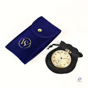 Rolex Gold Plated Pocket Watch - Sunburst Dial - Breguet Numerals - Vintage Watch Specialist