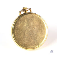 Rolex Gold Plated Pocket Watch - Sunburst Dial - Breguet Numerals - Vintage Watch Specialist