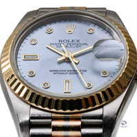 Rolex - Lady’s 26mm Datejust - Tridor - Mother of Pearl Dial - Model Reference 69179B - circa. 1989 with Original Rolex Boxes - Vintage