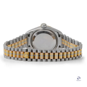 Rolex - Lady’s 26mm Datejust - Tridor - Mother of Pearl Dial - Model Reference 69179B - circa. 1989 with Original Rolex Boxes - Vintage