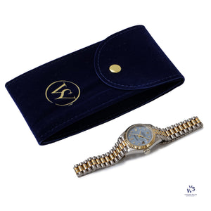 Rolex - Lady’s 26mm Datejust - Tridor - Mother of Pearl Dial - Model Reference 69179B - circa. 1989 with Original Rolex Boxes - Vintage