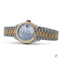 Rolex - Lady’s 26mm Datejust - Tridor - Mother of Pearl Dial - Model Reference 69179B - circa. 1989 with Original Rolex Boxes - Vintage
