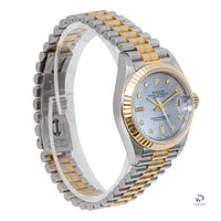Rolex - Lady’s 26mm Datejust - Tridor - Mother of Pearl Dial - Model Reference 69179B - circa. 1989 with Original Rolex Boxes - Vintage