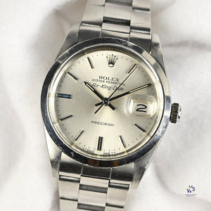 Rolex Oyster Perpetual Air King Date - Model Ref: 5700 - 1988 - Vintage Watch Specialist