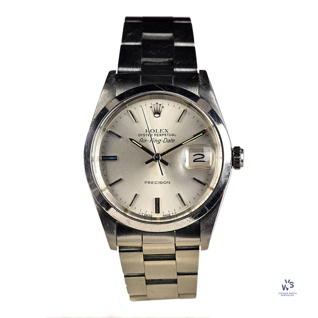 Rolex Oyster Perpetual Air King Date - Model Ref: 5700 - 1988 - Vintage Watch Specialist