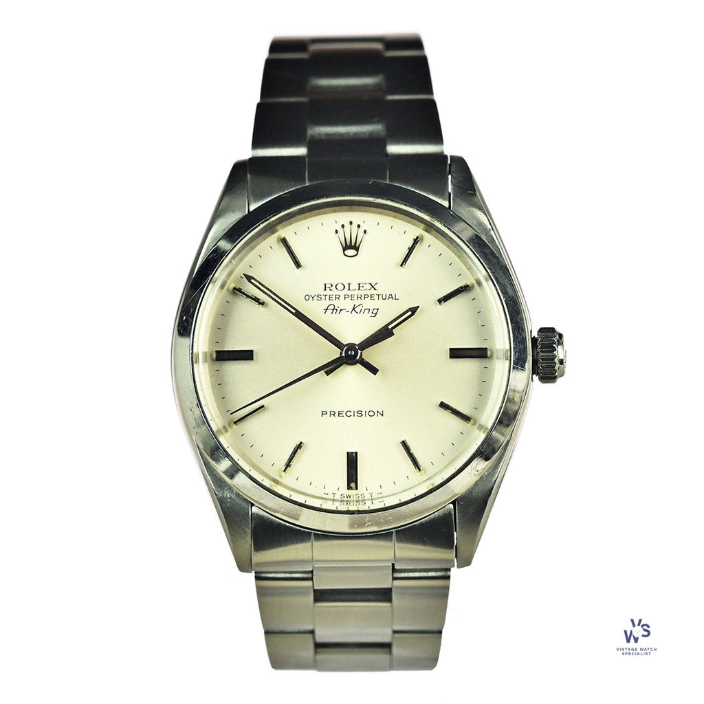 Rolex - Oyster Perpetual - Air King Precision - Reference 5500 - Original Box Papers & Purchase Receipt - c.1984 - Vintage Watch Specialist