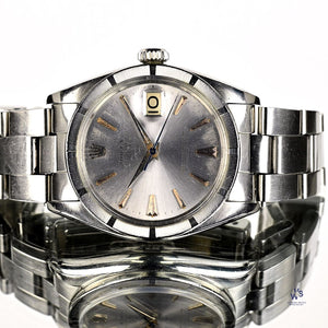 Rolex Oyster Perpetual Date - Model Ref: 1501 - Bamboo Bezel - c.1960s - Vintage Watch Specialist