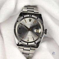 Rolex Oyster Perpetual Date - Model Ref: 1501 - Bamboo Bezel - c.1960s - Vintage Watch Specialist
