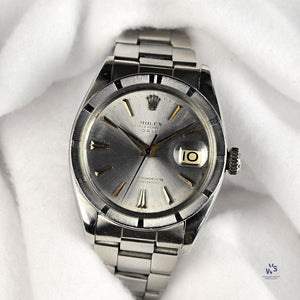 Rolex Oyster Perpetual Date - Model Ref: 1501 - Bamboo Bezel - c.1960s - Vintage Watch Specialist