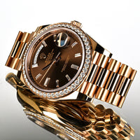 Rolex Oyster Perpetual Day-Date - Model 228345RBR - 2021 - Unworn with Box and Papers - Vintage Watch Specialist