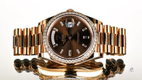 Rolex Oyster Perpetual Day-Date - Model 228345RBR - 2021 - Unworn with Box and Papers - Vintage Watch Specialist