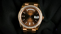 Rolex Oyster Perpetual Day-Date - Model 228345RBR - 2021 - Unworn with Box and Papers - Vintage Watch Specialist