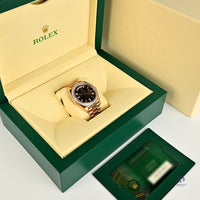 Rolex Oyster Perpetual Day-Date - Model 228345RBR - 2021 - Unworn with Box and Papers - Vintage Watch Specialist