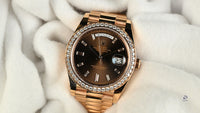 Rolex Oyster Perpetual Day-Date - Model 228345RBR - 2021 - Unworn with Box and Papers - Vintage Watch Specialist