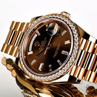 Rolex Oyster Perpetual Day-Date - Model 228345RBR - 2021 - Unworn with Box and Papers - Vintage Watch Specialist