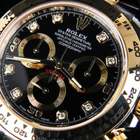 Rolex Oyster Perpetual Daytona - Reference 116503 - Gold and Steel - Black Diamond Dot Dial - 2022 - Vintage Watch Specialist