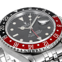 Rolex Oyster Perpetual - GMT Master II - Coke Bezel - ’Fat Lady’ - Ref: 16760 - circa. 1984 - Vintage Watch Specialist