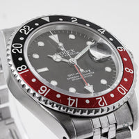 Rolex Oyster Perpetual - GMT Master II - Coke Bezel - ’Fat Lady’ - Ref: 16760 - circa. 1984 - Vintage Watch Specialist