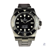 Rolex Oyster Perpetual Submariner Model Ref: 114060 Box But No Papers c.2015 Vintage Watch Specialist
