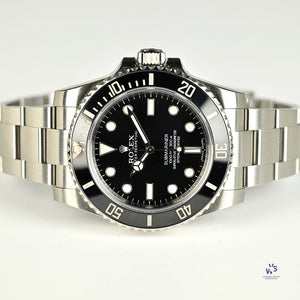 Rolex Oyster Perpetual Submariner Model Ref: 114060 Box But No Papers c.2015 Vintage Watch Specialist