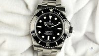 Rolex Oyster Perpetual Submariner Model Ref: 114060 Box But No Papers c.2015 Vintage Watch Specialist