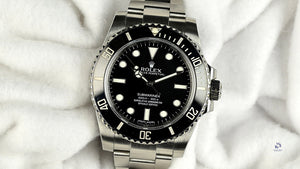 Rolex Oyster Perpetual Submariner Model Ref: 114060 Box But No Papers c.2015 Vintage Watch Specialist