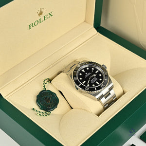 Rolex Oyster Perpetual Submariner Model Ref: 124060 - Box and Papers - 2020 - Vintage Watch Specialist