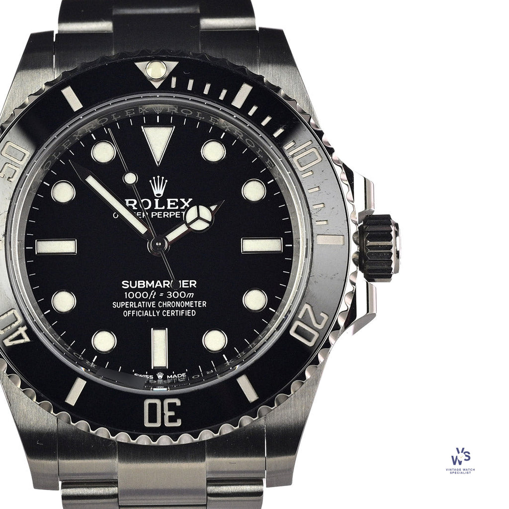 Rolex Oyster Perpetual Submariner Model Ref: 124060 - Box and Papers - 2020 - Vintage Watch Specialist