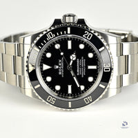 Rolex Oyster Perpetual Submariner Model Ref: 124060 - Box and Papers - 2020 - Vintage Watch Specialist