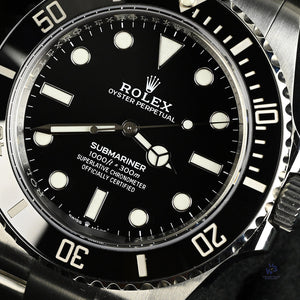 Rolex Oyster Perpetual Submariner Model Ref: 124060 - Box and Papers - 2020 - Vintage Watch Specialist
