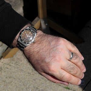 Rolex - Oyster Perpetual Submariner - Reference 5508 - With Gilt Tropical Chocolate Dial - c.III.1958 - Vintage Watch Specialist