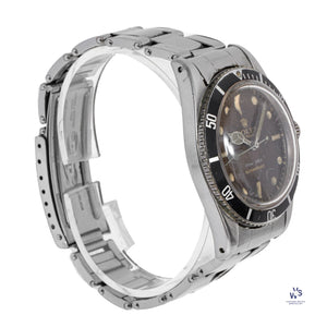 Rolex - Oyster Perpetual Submariner - Reference 5508 - With Gilt Tropical Chocolate Dial - c.III.1958 - Vintage Watch Specialist