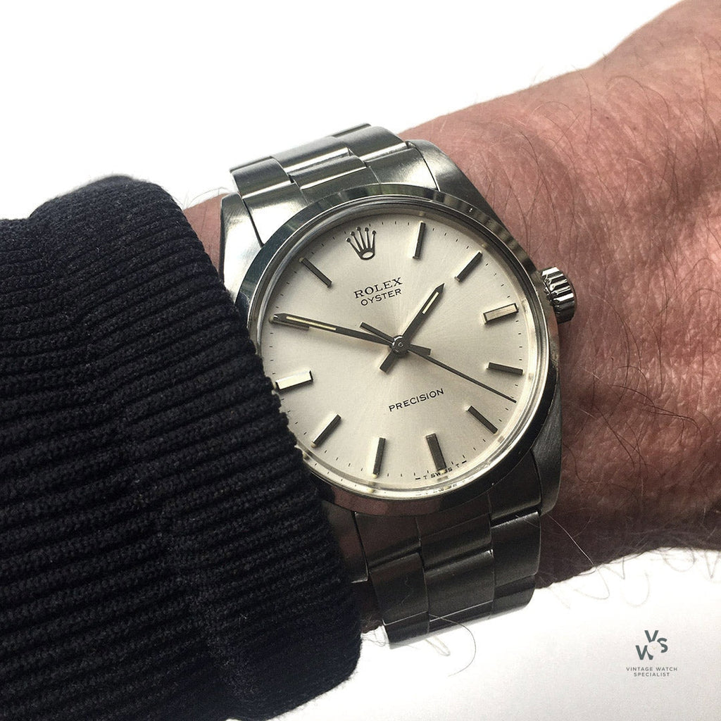 Rolex Oyster Precision - Silver Dial - Model Ref: 6426 - 1974 - Vintage Watch Specialist