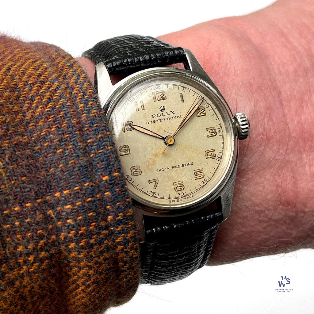 Rolex Oyster Royal Model Ref: 6044 - c.1950s - Vintage Watch Specialist