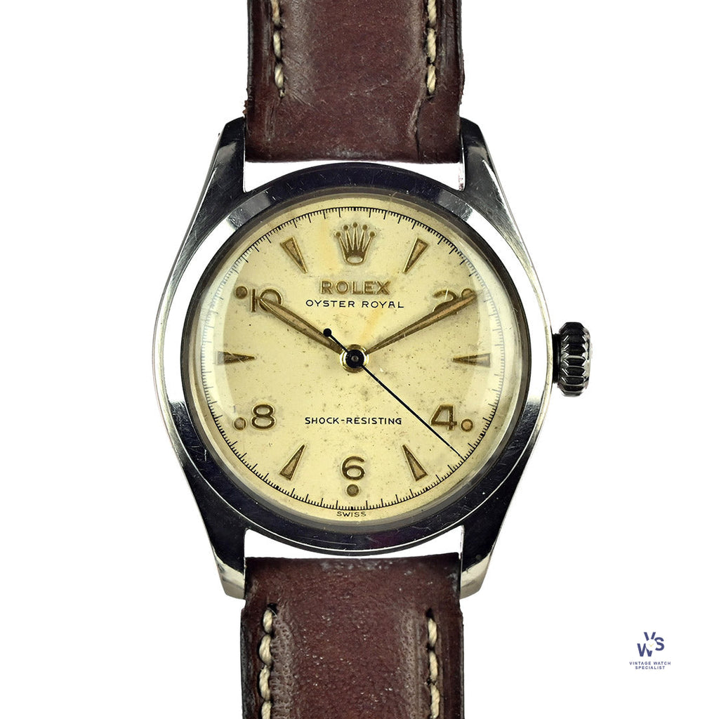 Rolex - Oyster Royal - Model Ref 6144 - Cal 710 - Time Only - c.1952 - Vintage Watch Specialist