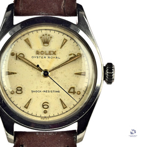 Rolex - Oyster Royal - Model Ref 6144 - Cal 710 - Time Only - c.1952 - Vintage Watch Specialist