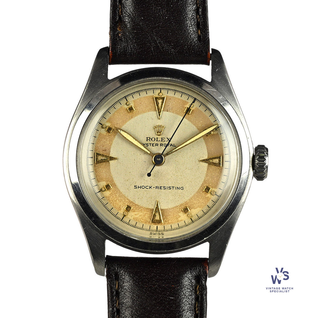 Rolex Oyster Royal - Two-Tone Dial - Model Ref: 6144 - c.1950s - Vintage Watch Specialist