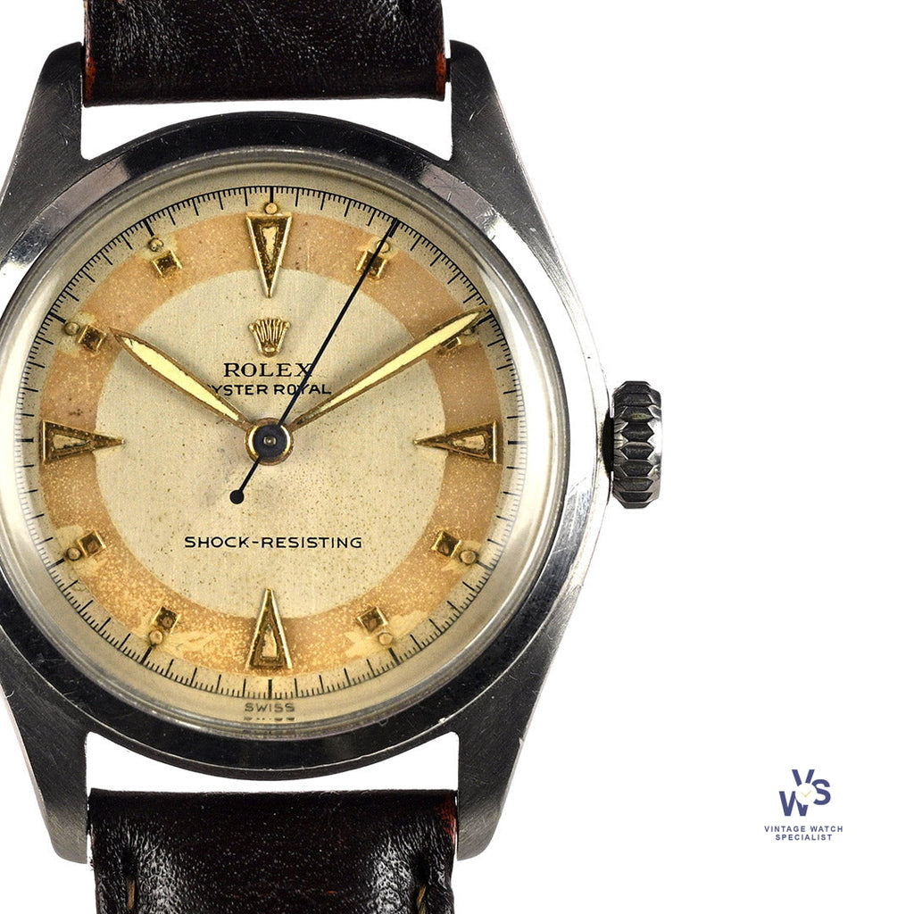 Rolex Oyster Royal - Two-Tone Dial - Model Ref: 6144 - c.1950s - Vintage Watch Specialist