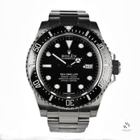 Rolex Sea-Dweller 116600 - 2016 - Box and Papers - Vintage Watch Specialist