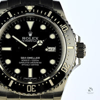 Rolex Sea-Dweller 116600 - 2016 - Box and Papers - Vintage Watch Specialist