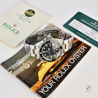 Rolex Sea Dweller Date (Great White) - Model Ref: 1665 - 1985 - Box and Papers - Vintage Watch Specialist