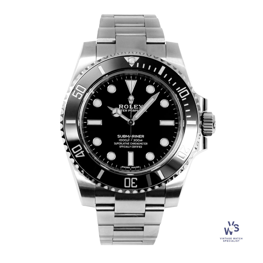 Rolex Submariner 114060 - Box and Paperwork - 2019 - Vintage Watch Specialist